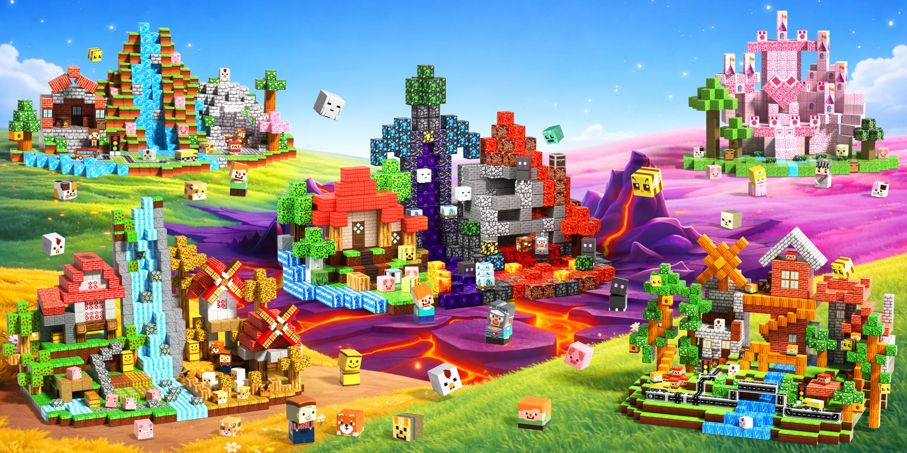 magneverse magnetic blocks light blocks hero banner