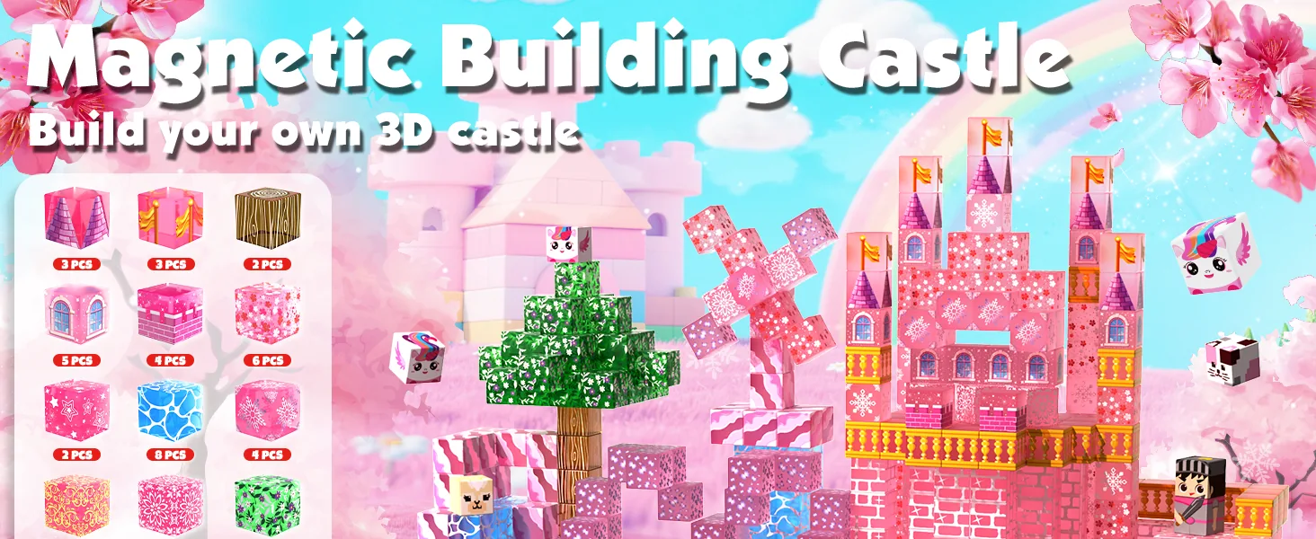 magneverse magnetic blocks transparent blocks content 1